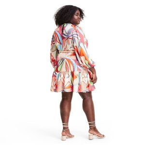 Multi color print sundress Alexis NWT